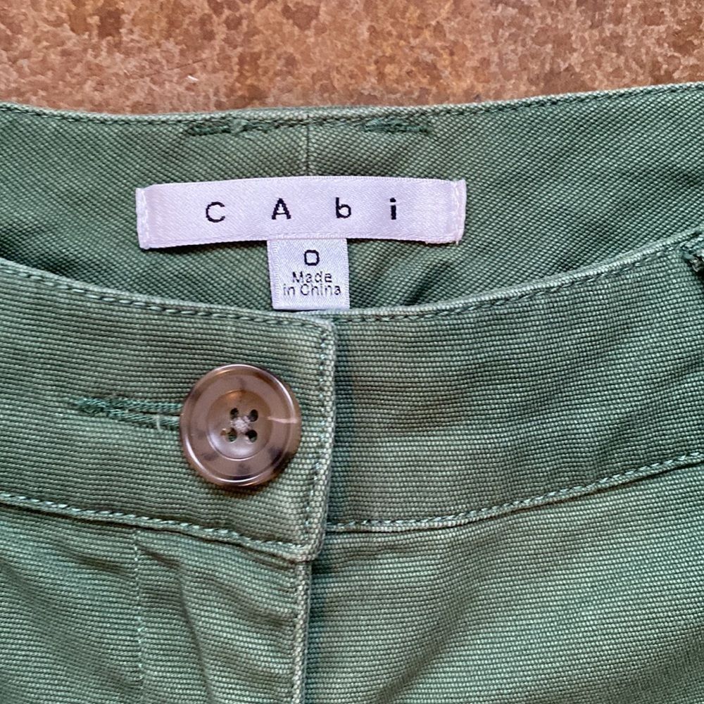 Cabi
olive green flat front chino khaki pants - Picture 5 of 8